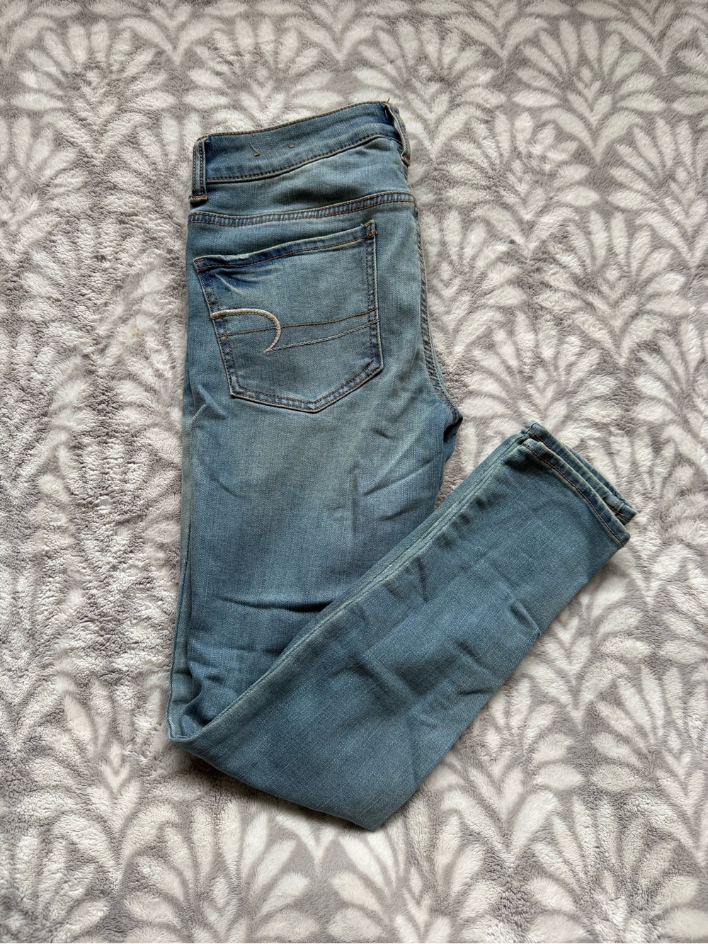 American Eagle Light Blue Women's Skinny Jeans